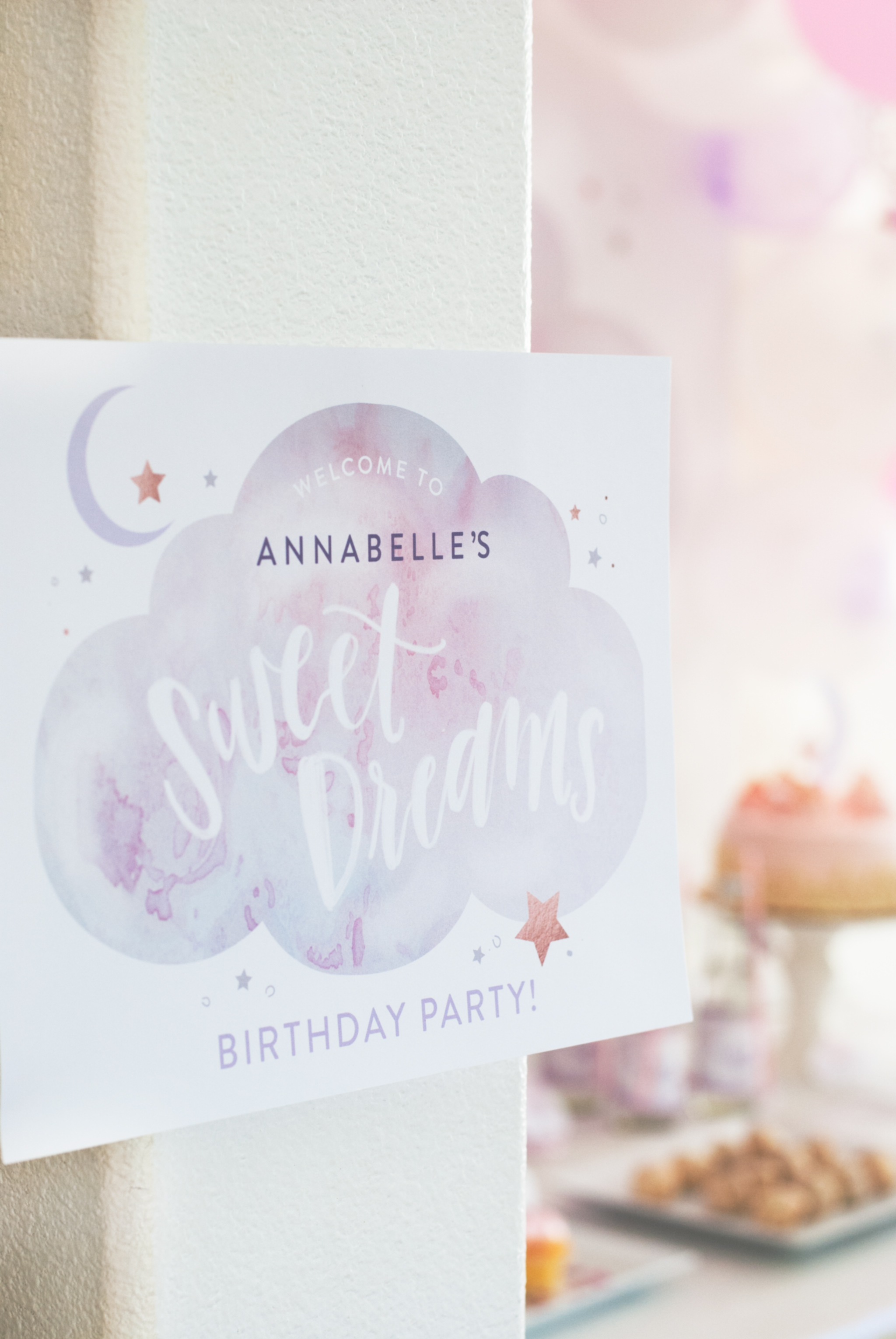 Sweet Dreams Birthday Party Sweet Dreams Birthday Party